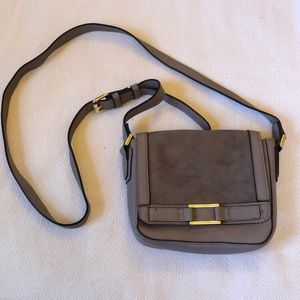 Gray Crossbody Purse